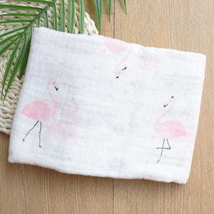 100% Muslin Cotton Baby Swaddle Blanket Multi-use