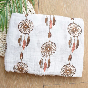 100% Muslin Cotton Baby Swaddle Blanket Multi-use