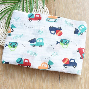 100% Muslin Cotton Baby Swaddle Blanket Multi-use