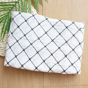 100% Muslin Cotton Baby Swaddle Blanket Multi-use