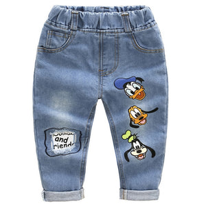 Kids Cartoon Jeans