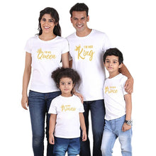 Load image into Gallery viewer, family matching crown t-shirt clothing