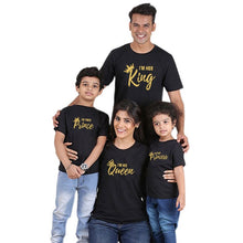 Load image into Gallery viewer, family matching crown t-shirt clothing