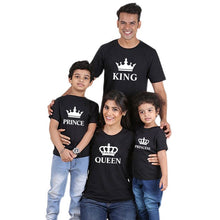 Load image into Gallery viewer, family matching crown t-shirt clothing