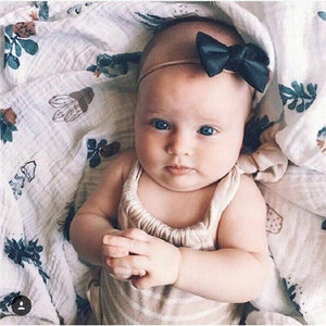 Bamboo Cotton Swaddle Baby Blanket