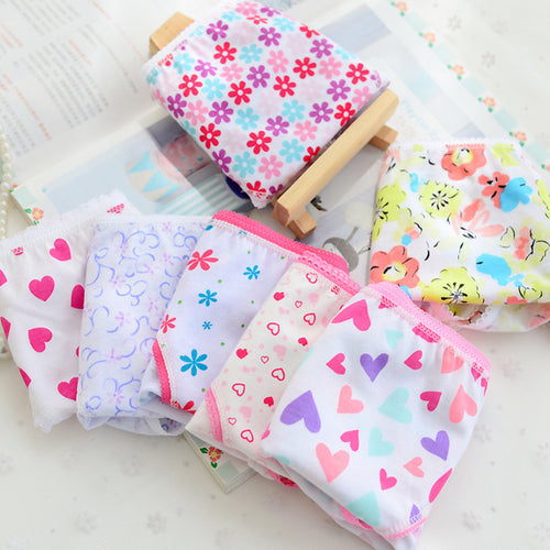 6pcs Girls Underwear