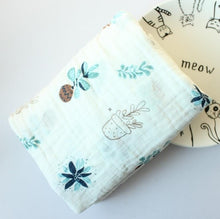 Load image into Gallery viewer, Swaddle Cotton Baby Blankets