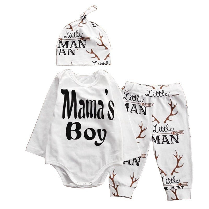 Autumn Baby Boy Mama's Boy