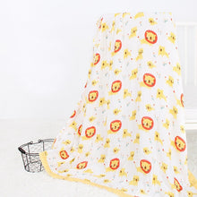 Load image into Gallery viewer, 2 Layers Baby Blanket For Newborns