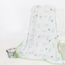 Load image into Gallery viewer, 2 Layers Baby Blanket For Newborns