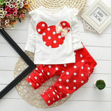 Load image into Gallery viewer, 2PCS  Girls Baby Cotton Cartoon Long Sleeve Set