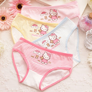 4Pcs Girls Underwear