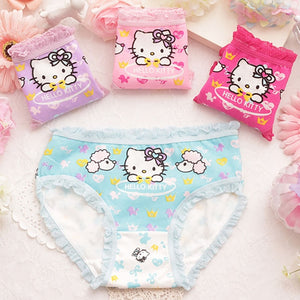 4Pcs Girls Underwear