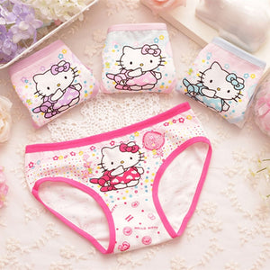 4Pcs Girls Underwear