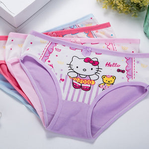 4Pcs Girls Underwear