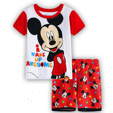 Load image into Gallery viewer, Children&#39;s Pajamas Short-sleeved