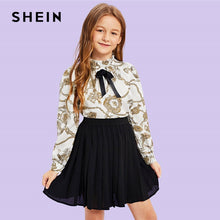 Load image into Gallery viewer, Bow Mock Neck Blouse