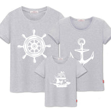 Load image into Gallery viewer, Family matching T-shirt Outfits Print Anchor