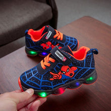 Load image into Gallery viewer, Spider Man Light-up sneakers