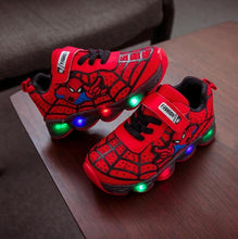 Load image into Gallery viewer, Spider Man Light-up sneakers