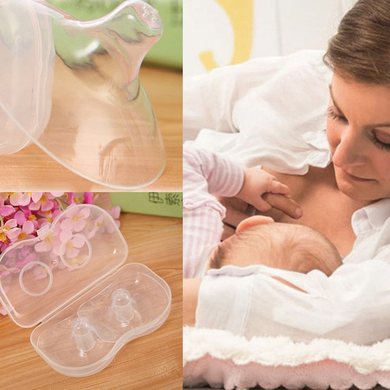 2pcs Silicone Nipple Protector