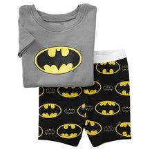 Load image into Gallery viewer, Superhero short sleeve pajamas