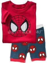 Load image into Gallery viewer, Superhero short sleeve pajamas